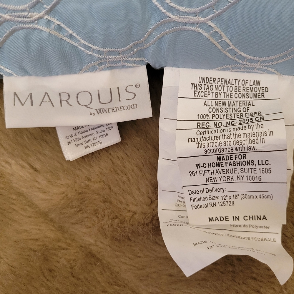NEW Marquis by Waterford Tierra decorative pillow (only one pillow) - Picture 6 of 8
